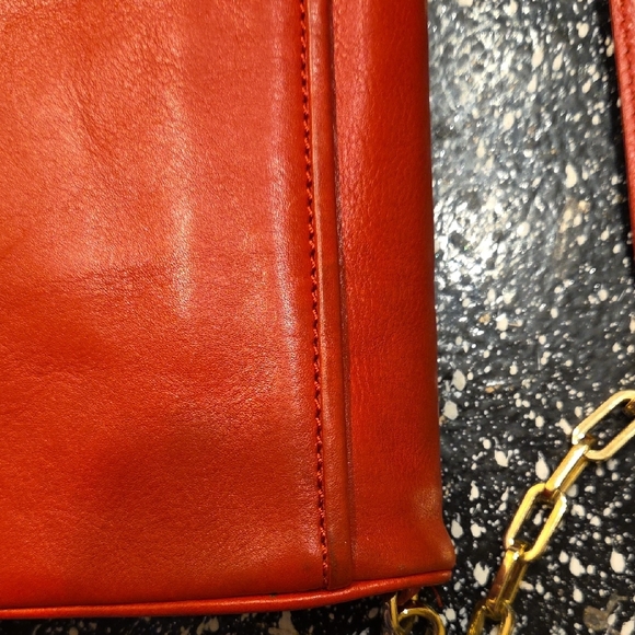 Tory Burch Red Clutch - Picture 6 of 13
